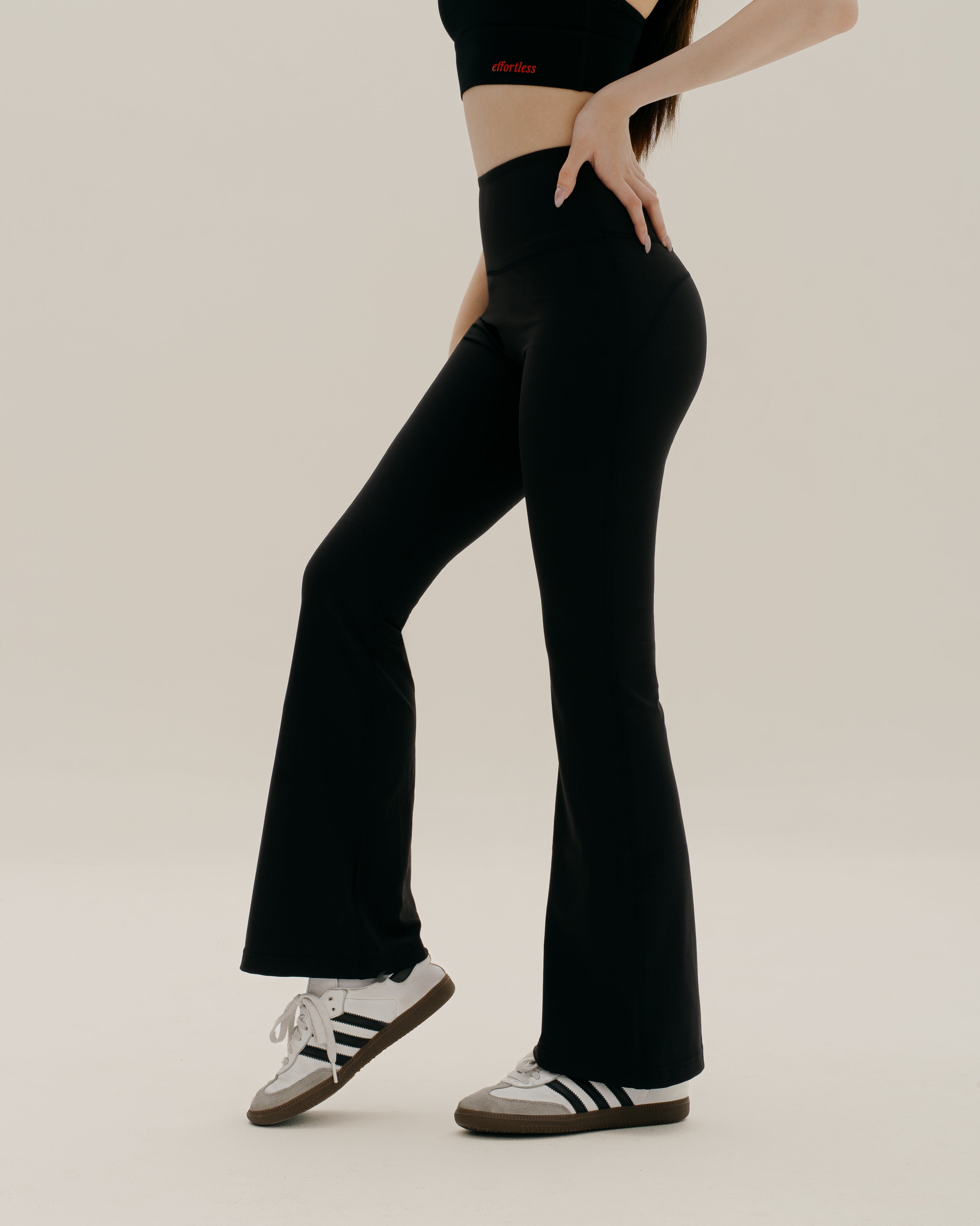 Beline High Waist Flare Legging